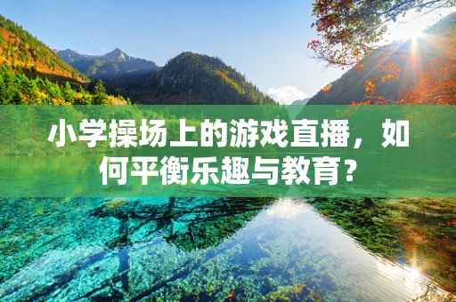 小学操场上的游戏直播，如何平衡乐趣与教育？
