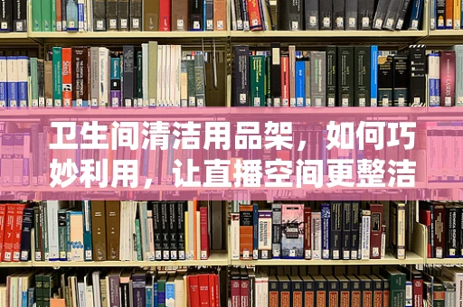 卫生间清洁用品架，如何巧妙利用，让直播空间更整洁？