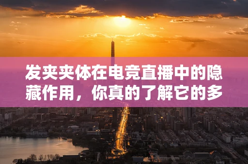 发夹夹体在电竞直播中的隐藏作用，你真的了解它的多重用途吗？