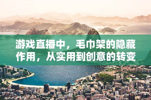 游戏直播中，毛巾架的隐藏作用，从实用到创意的转变