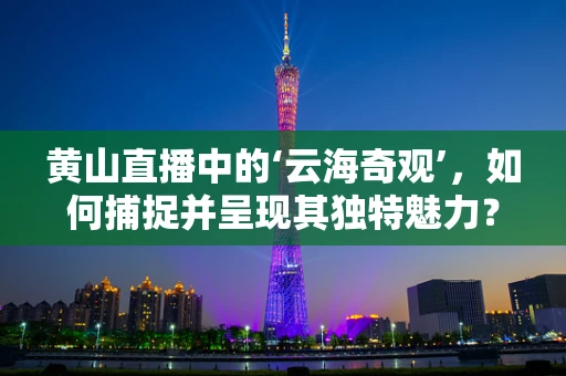 黄山直播中的‘云海奇观’，如何捕捉并呈现其独特魅力？