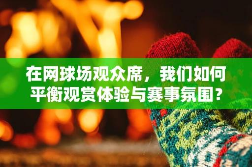 在网球场观众席，我们如何平衡观赏体验与赛事氛围？