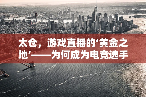 太仓，游戏直播的‘黄金之地’——为何成为电竞选手的梦想舞台？