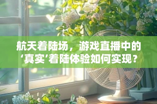 航天着陆场，游戏直播中的‘真实’着陆体验如何实现？