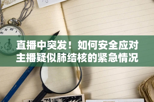 直播中突发！如何安全应对主播疑似肺结核的紧急情况？