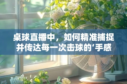 桌球直播中，如何精准捕捉并传达每一次击球的‘手感’？