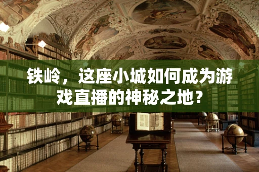 铁岭，这座小城如何成为游戏直播的神秘之地？