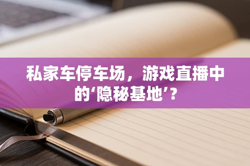 私家车停车场，游戏直播中的‘隐秘基地’？