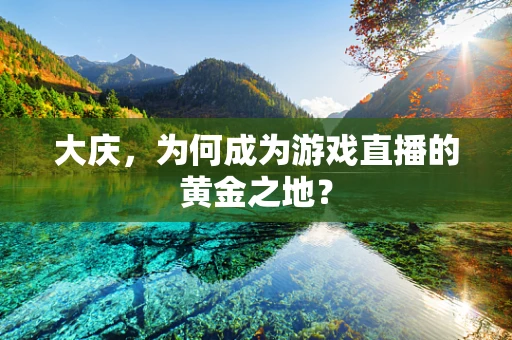 大庆，为何成为游戏直播的黄金之地？