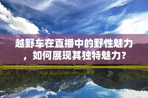 越野车在直播中的野性魅力，如何展现其独特魅力？
