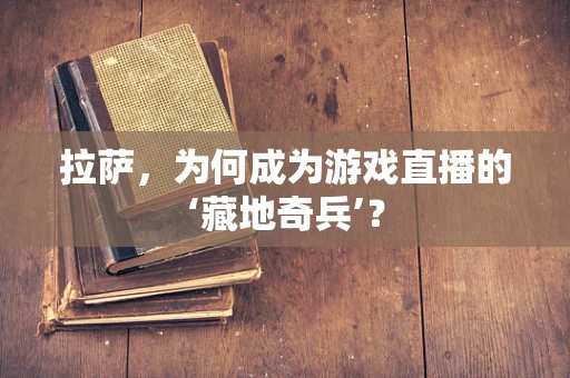拉萨，为何成为游戏直播的‘藏地奇兵’？