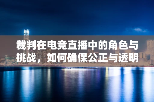 裁判在电竞直播中的角色与挑战，如何确保公正与透明？