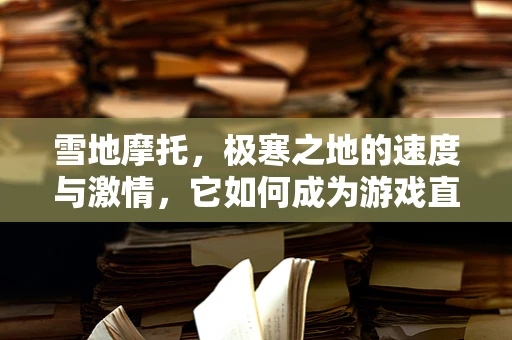 雪地摩托，极寒之地的速度与激情，它如何成为游戏直播的热门项目？