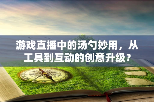 游戏直播中的汤勺妙用，从工具到互动的创意升级？