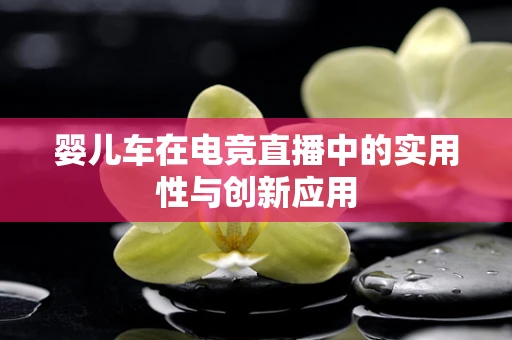婴儿车在电竞直播中的实用性与创新应用