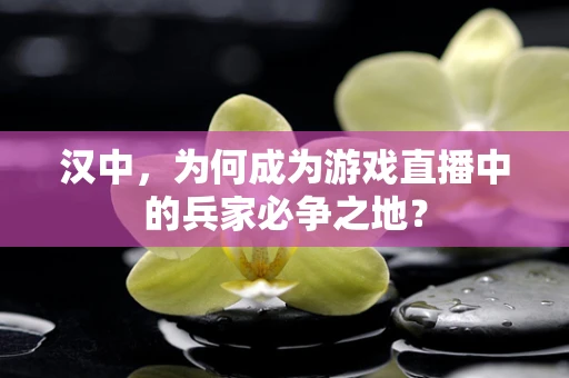 汉中，为何成为游戏直播中的兵家必争之地？