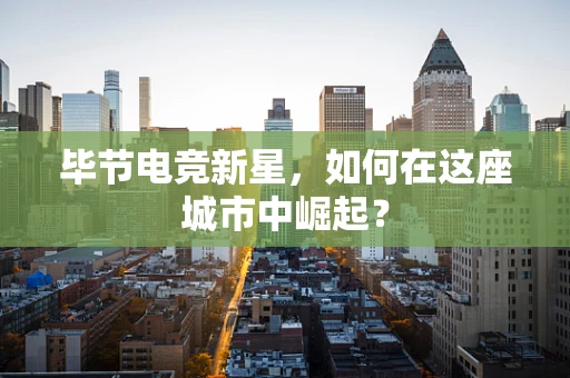 毕节电竞新星，如何在这座城市中崛起？