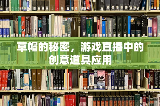 草帽的秘密，游戏直播中的创意道具应用