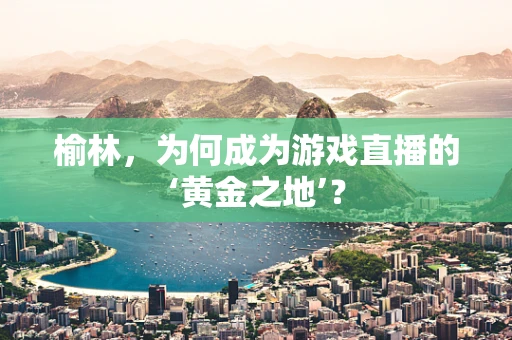 榆林，为何成为游戏直播的‘黄金之地’？