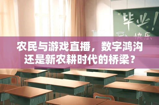 农民与游戏直播，数字鸿沟还是新农耕时代的桥梁？