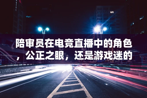 陪审员在电竞直播中的角色，公正之眼，还是游戏迷的隐形伙伴？