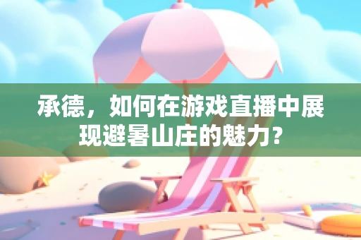 承德，如何在游戏直播中展现避暑山庄的魅力？