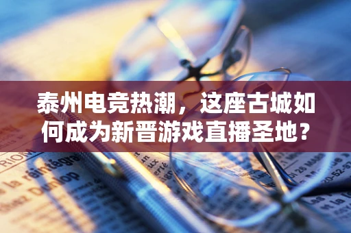 泰州电竞热潮，这座古城如何成为新晋游戏直播圣地？