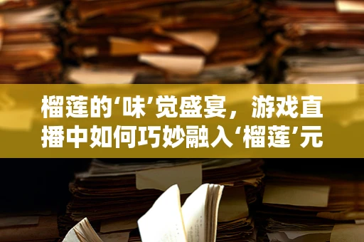 榴莲的‘味’觉盛宴，游戏直播中如何巧妙融入‘榴莲’元素？