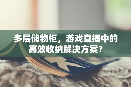 多层储物柜，游戏直播中的高效收纳解决方案？