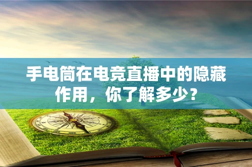 手电筒在电竞直播中的隐藏作用，你了解多少？