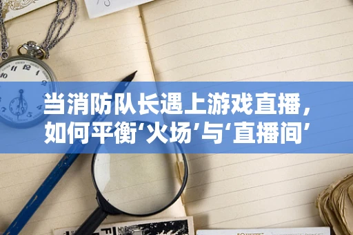 当消防队长遇上游戏直播，如何平衡‘火场’与‘直播间’的双重挑战？
