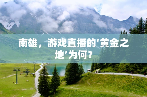 南雄，游戏直播的‘黄金之地’为何？