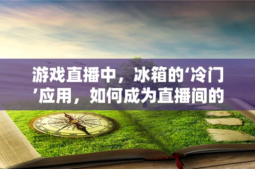 游戏直播中，冰箱的‘冷门’应用，如何成为直播间的小秘密？