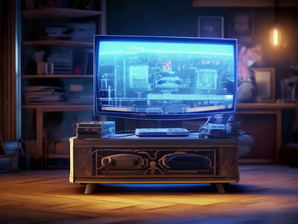 电视柜，游戏直播中的隐形神器？