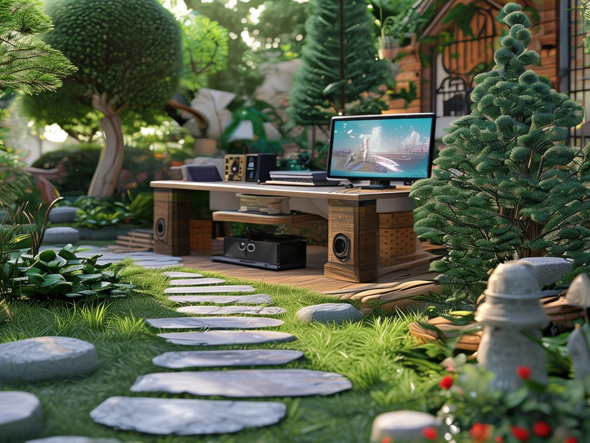 庭院设计，如何打造一个既美观又实用的游戏直播庭院？