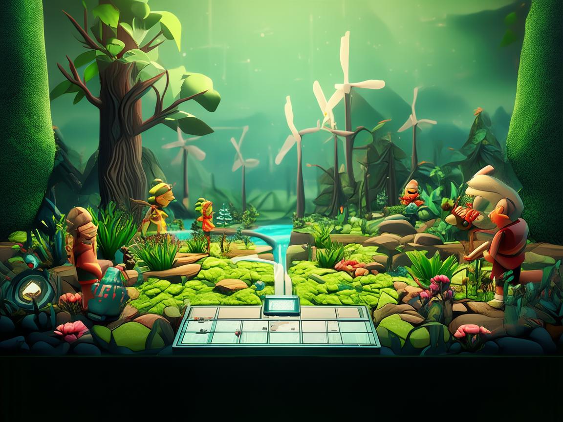 在绿色直播中，如何平衡游戏娱乐与环境保护的能量？