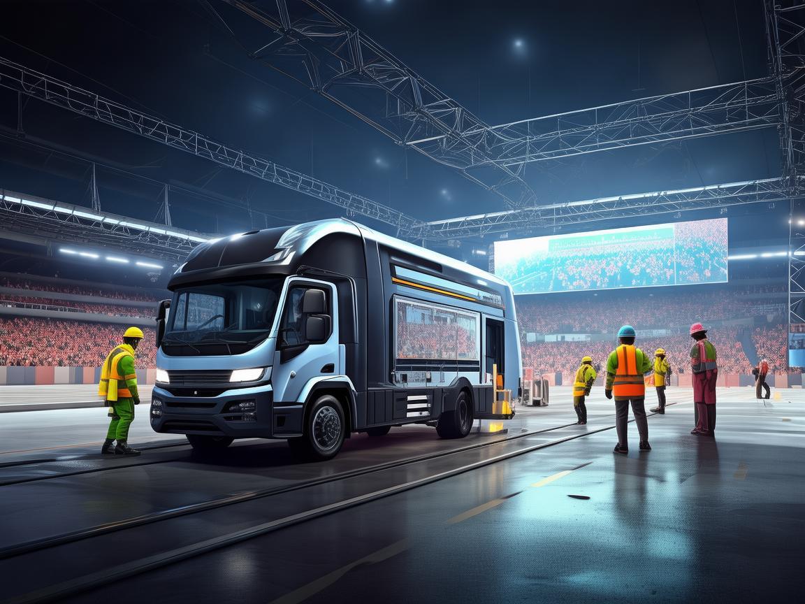 接触网作业车，如何确保其安全高效地服务于游戏直播现场？