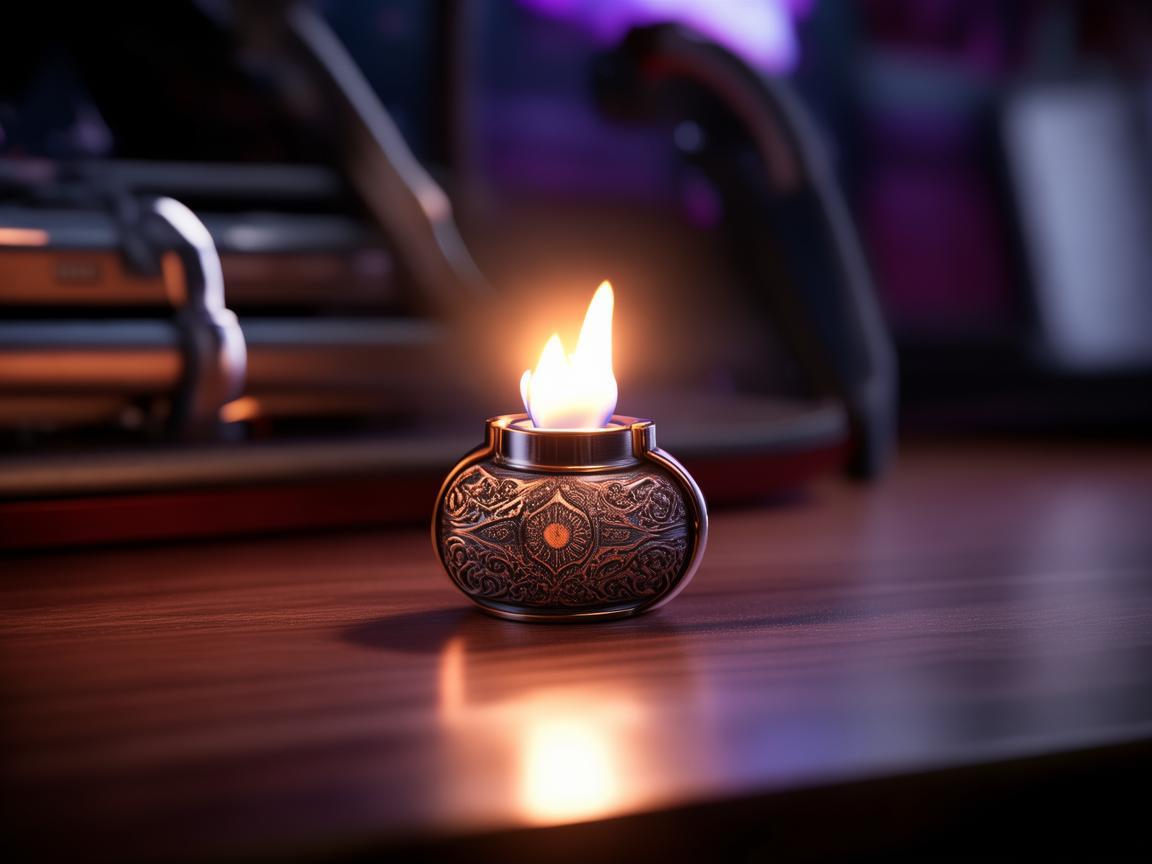 打火机，游戏直播中的神秘‘点火’道具？