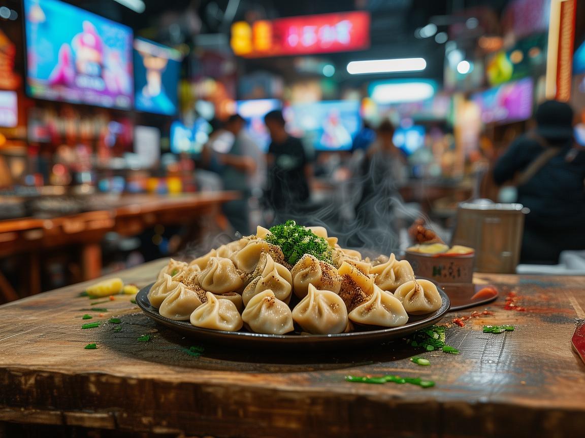 饺子，游戏直播中的美食文化融合