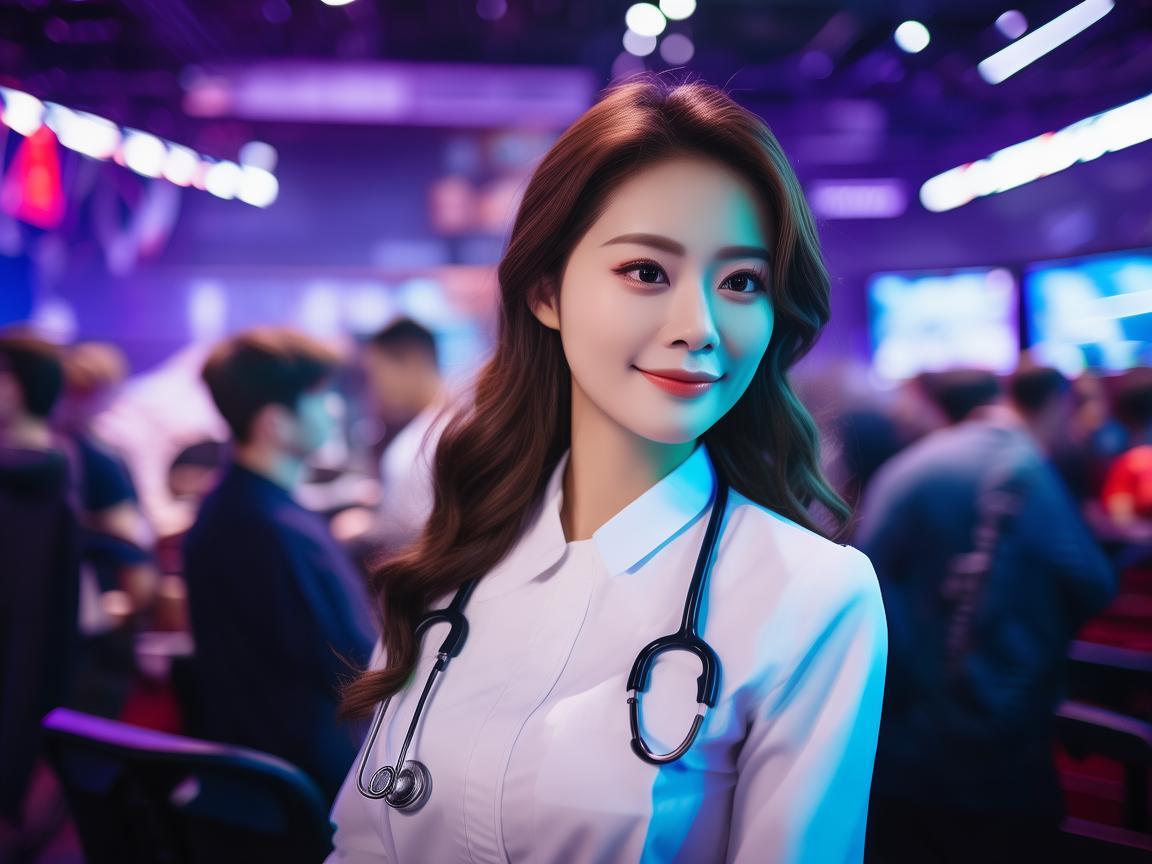 护士在电竞直播中的角色，治愈系新星还是专业辅助？