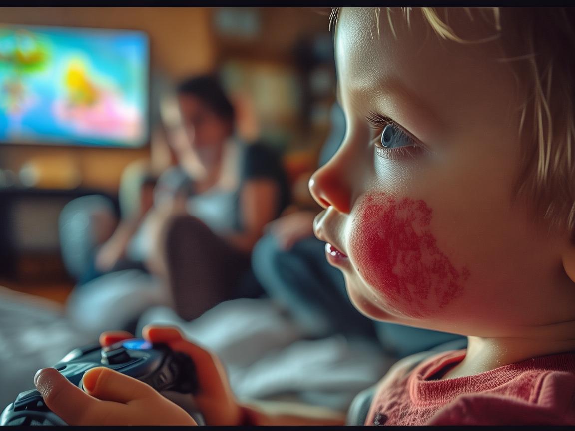 小儿湿疹，游戏直播中家长们关心的‘小插曲’