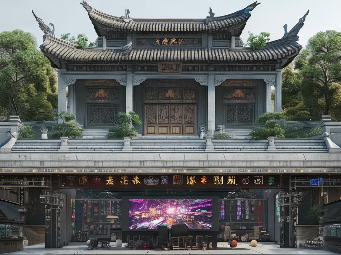 道观文化在电竞直播中的融合，传统与现代的碰撞？