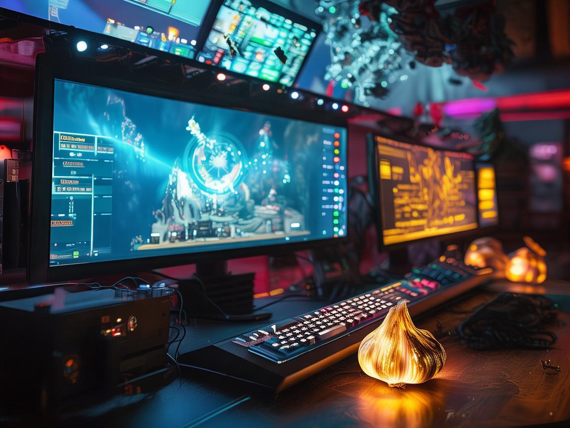 游戏直播中的奇兵策略，大蒜能成为主播的神秘道具吗？